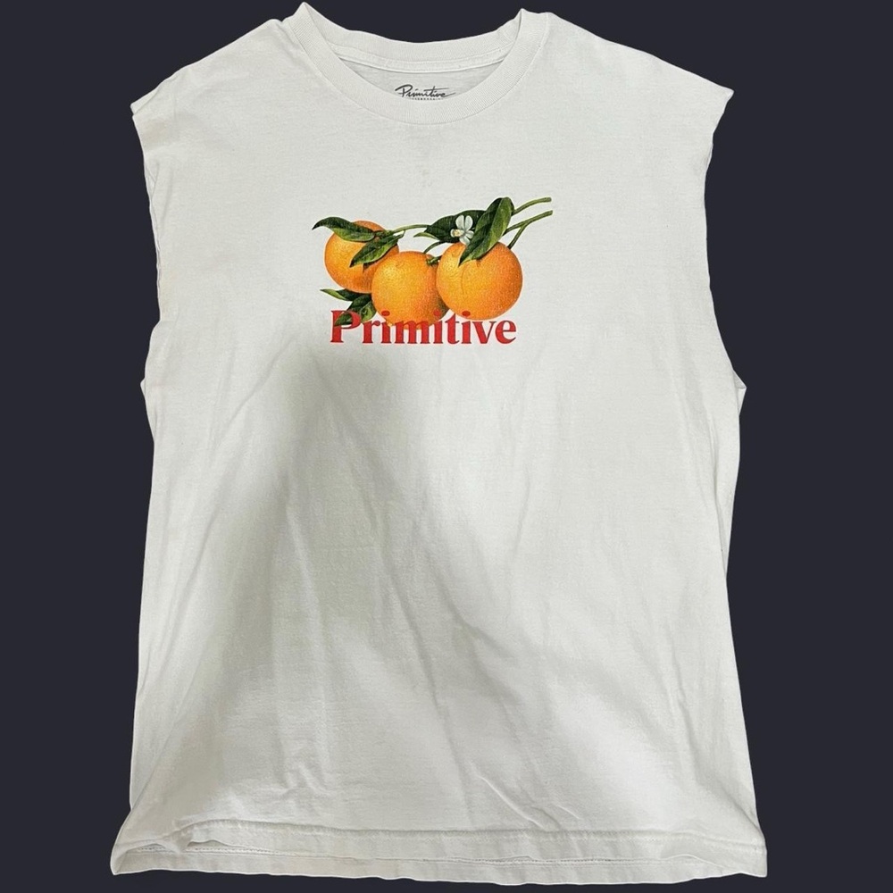 Primitive Oranges Graphic Sleeveless Tee – Size L